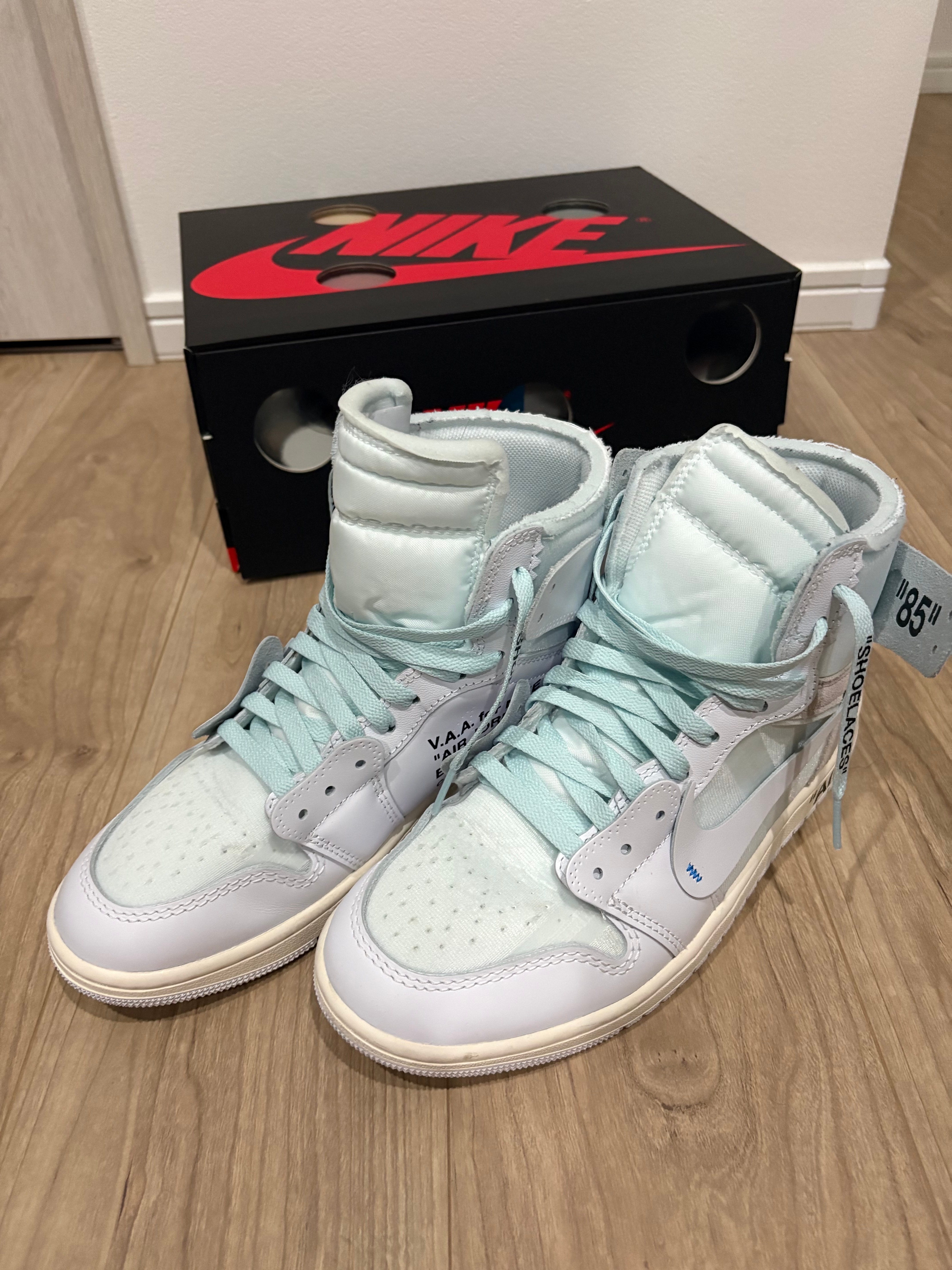 Virgil Abloh Archive (V.A.A.) × Nike Air Jordan 1 Retro High OG "Alaska"