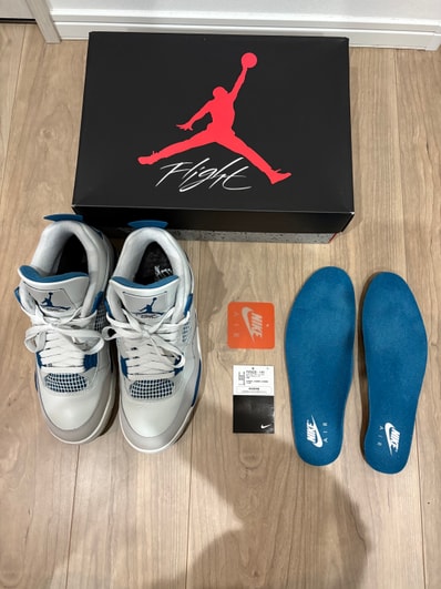 Nike Air Jordan 4 Retro "Industrial Blue"