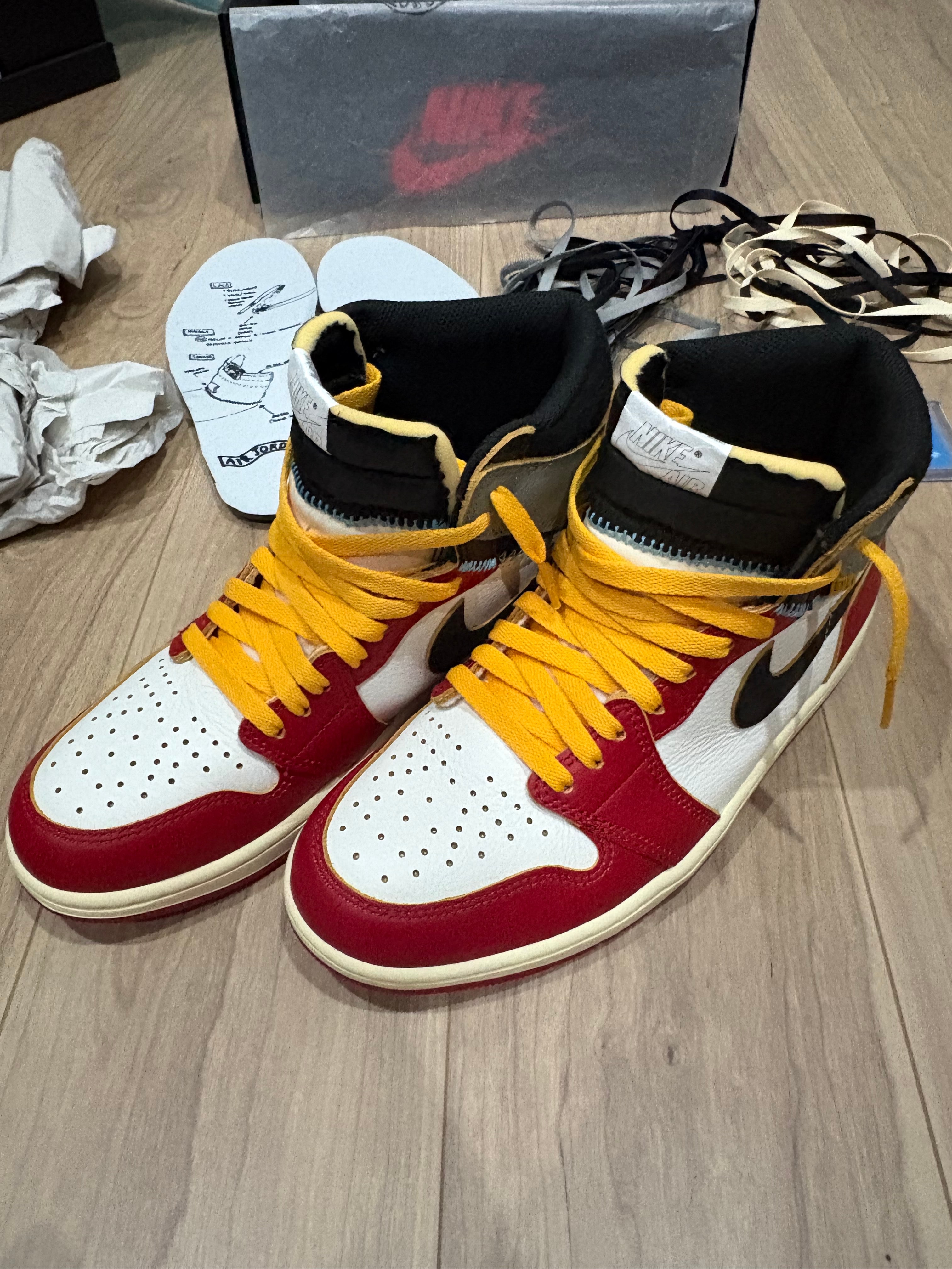 UNION × Nike Air Jordan 1 Retro High OG "Chicago/Shadow"