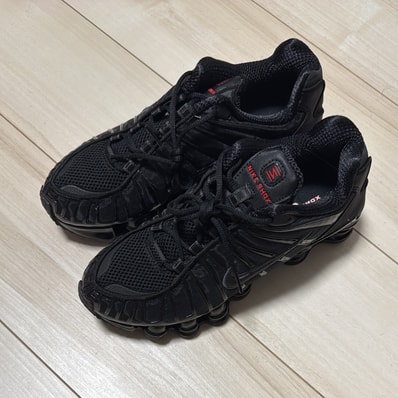 Nike Shox TL "Black/Metallic Hematite/Max Orange/Black"