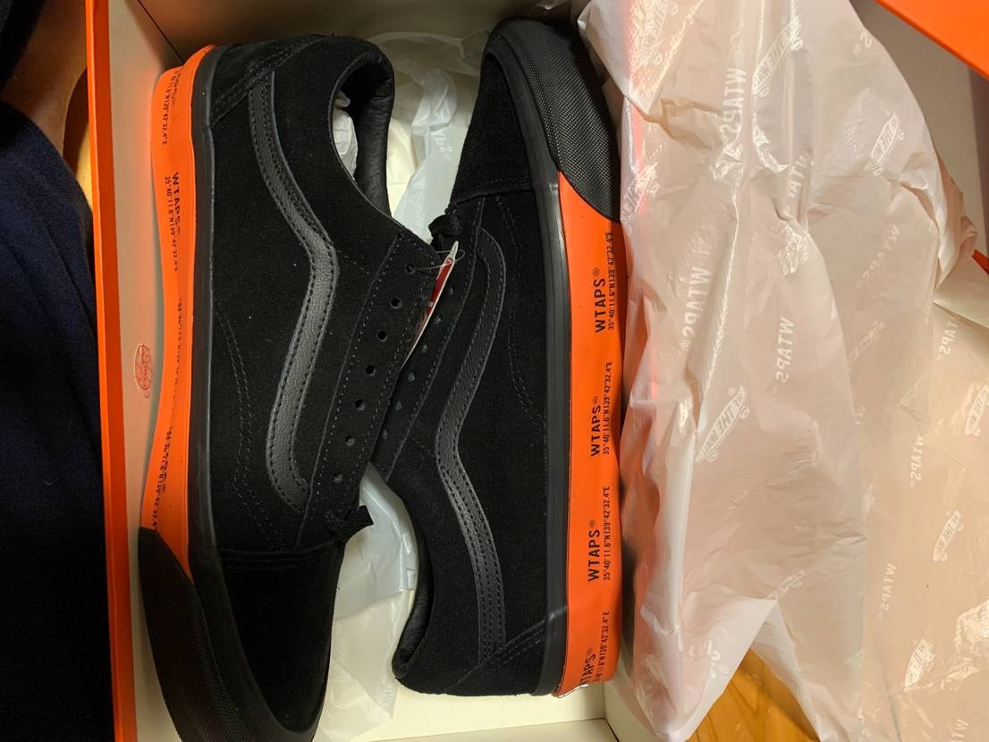 WTAPS × Vans OG Old Skool LX "Black"