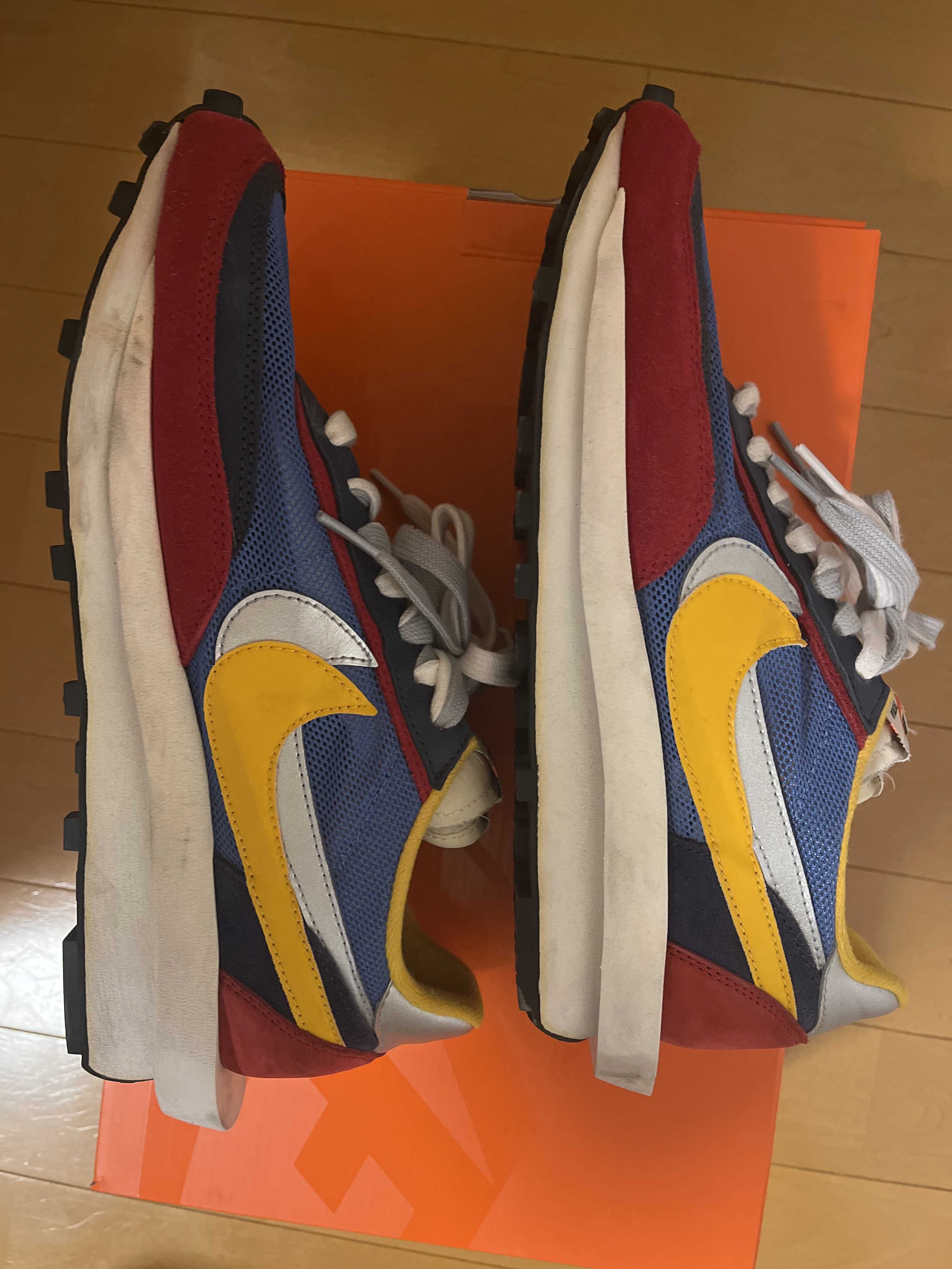 sacai × Nike LDV Waffle "Red/Blue"