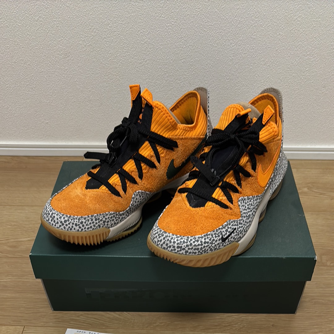 アトモス×ナイキ レブロン16 ロー "サファリ"(CD9471-800/CI3358-800)
