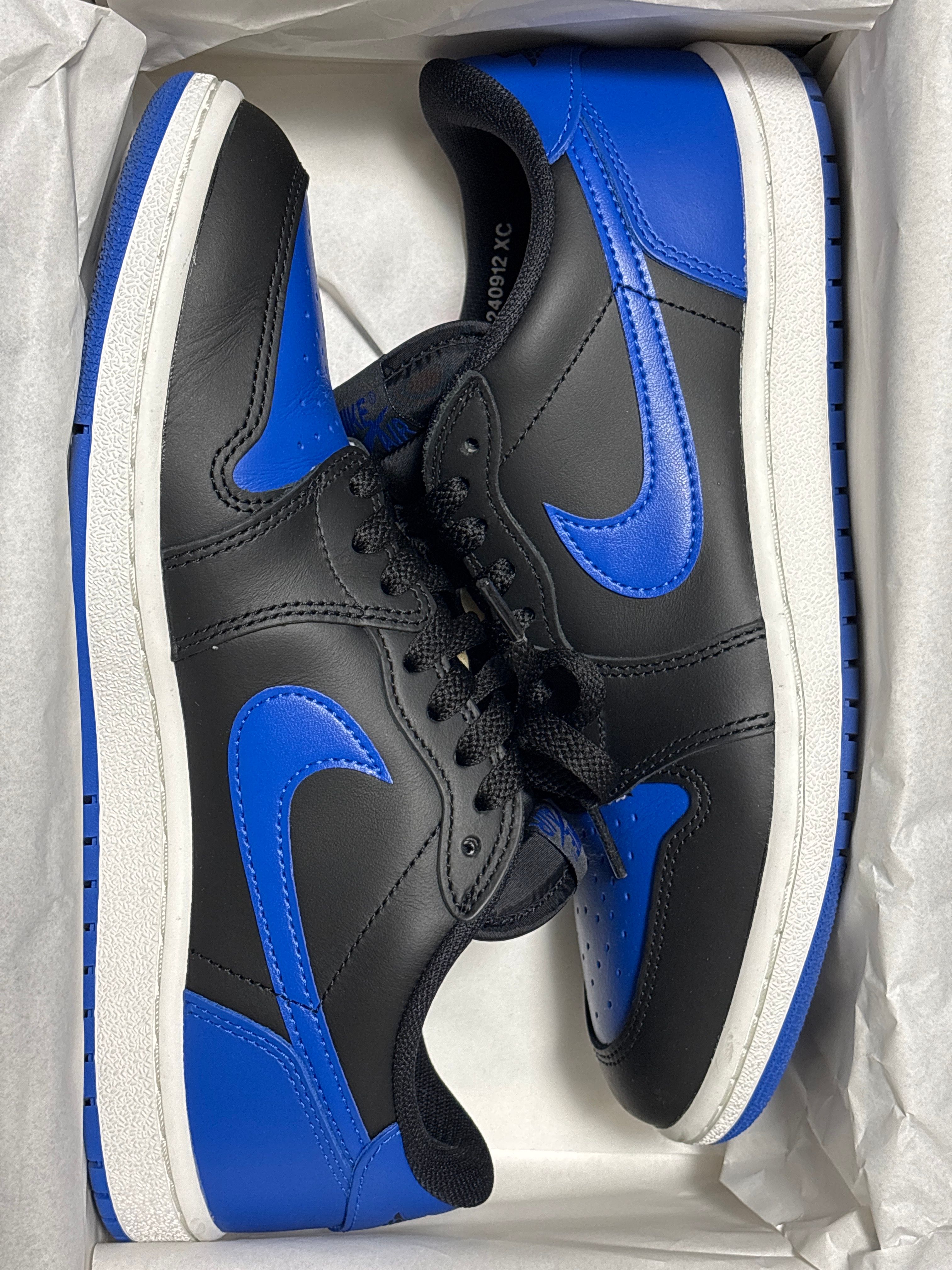 Nike Air Jordan 1 Low '85 "Black and Royal Blue"