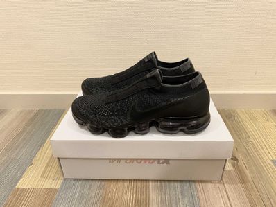 NIKE AIR VAPORMAX SE FLYKNIT LASELESS "TRIPLE BLACK"