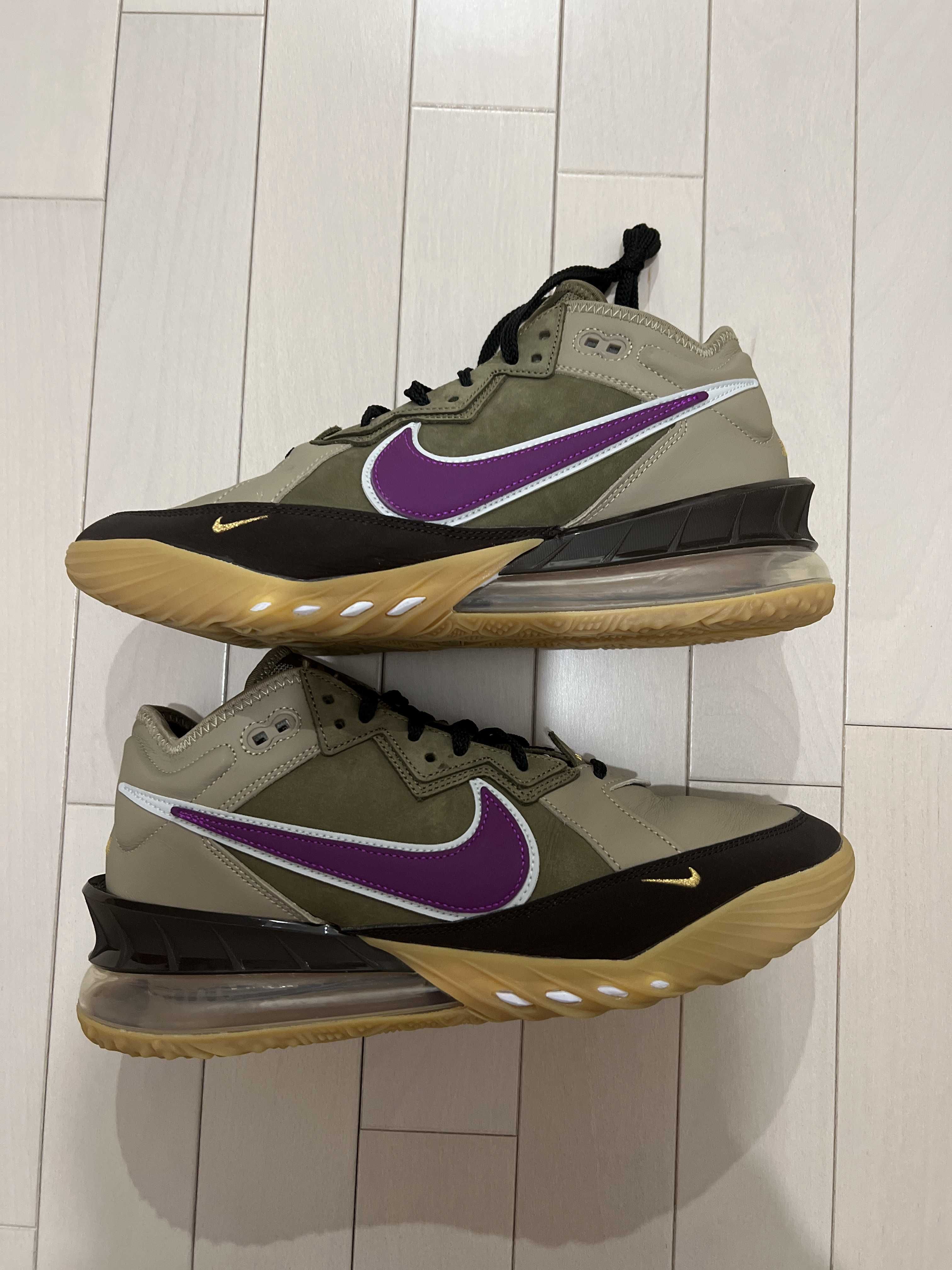 atmos × Nike LeBron 18 Low "Viotech"