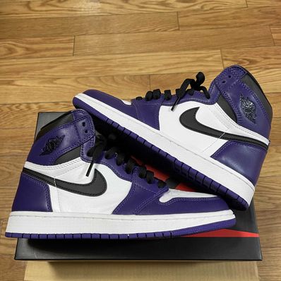 Nike Air Jordan 1 Retro High OG "Court Purple White/Black" (2020)