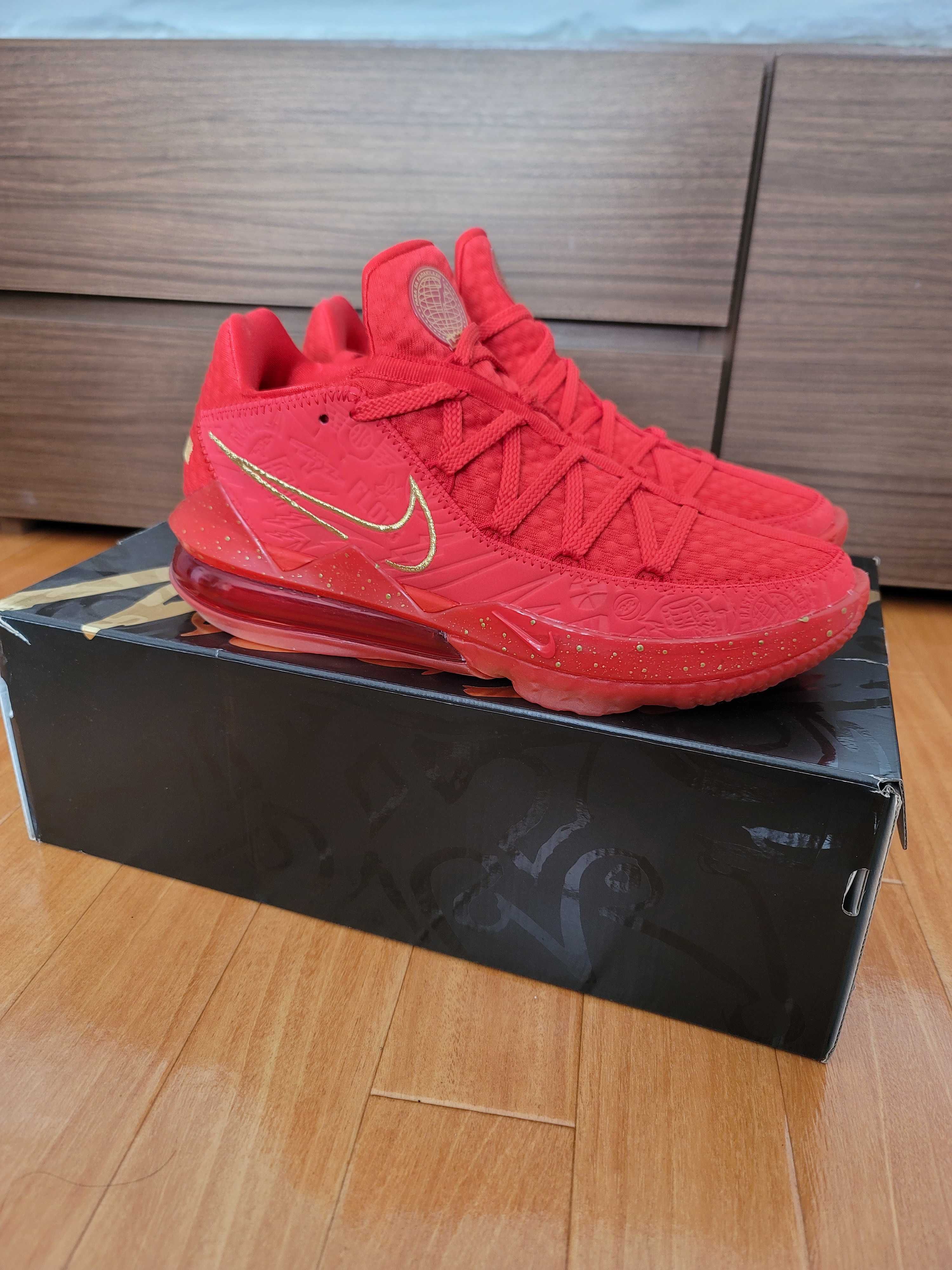 Titan × Nike LeBron 17 Low "Agimat Red"