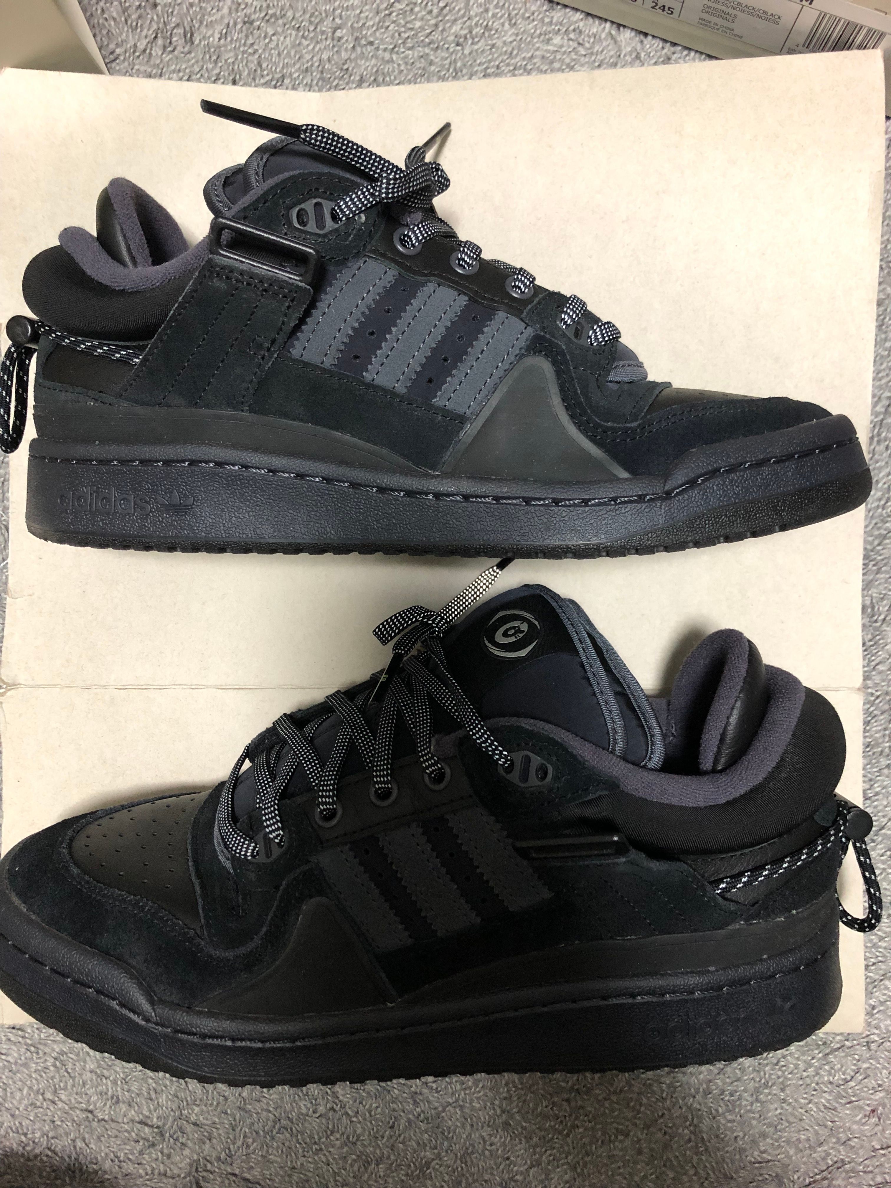 Bad Bunny × adidas Forum 84 Low "Core Black"