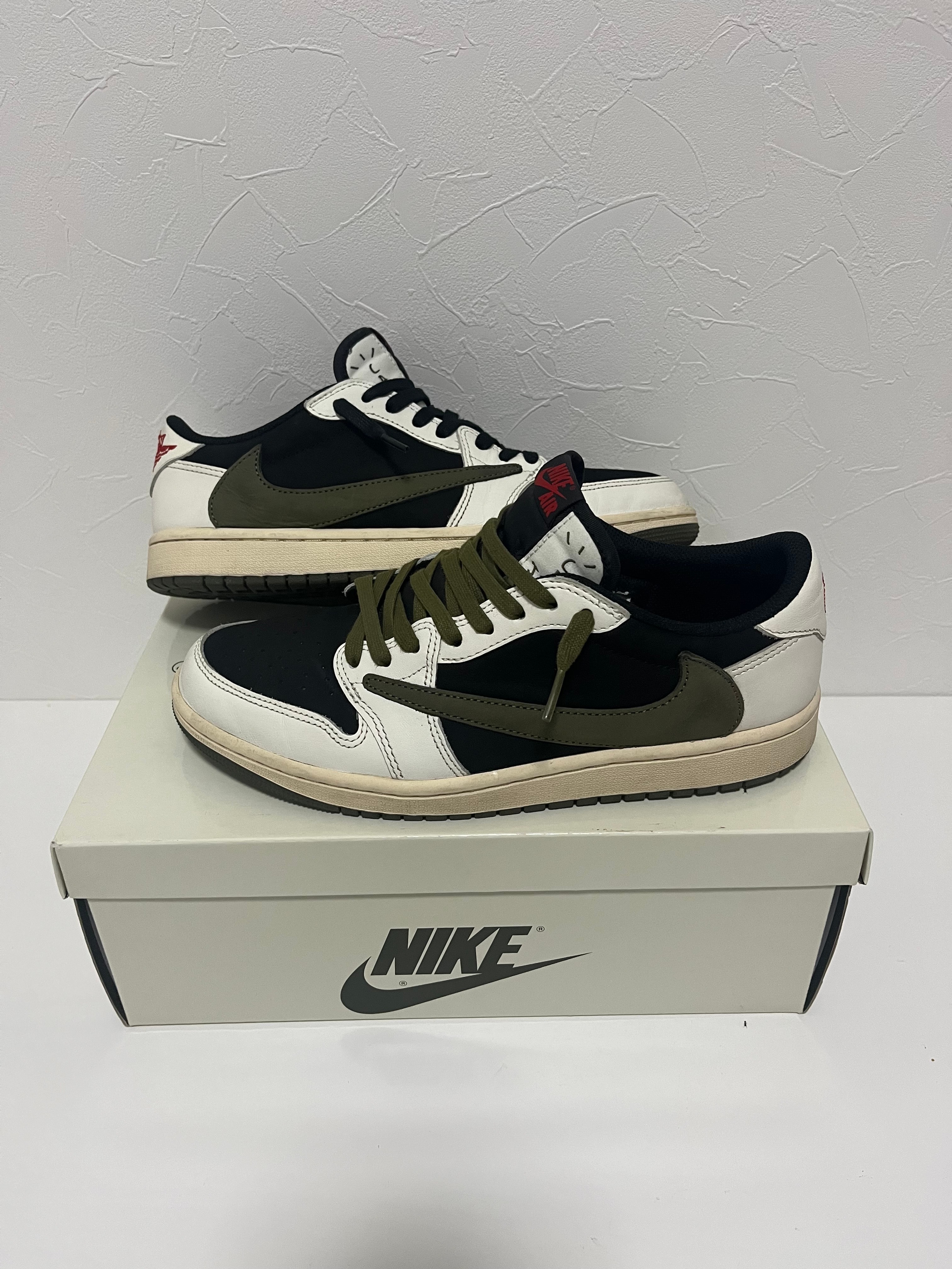 Travis Scott × Nike Women's Air Jordan 1 Low OG "Medium Olive"