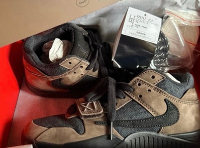 Travis Scott × Nike Jordan Jumpman Jack TR CJ1 T-Rexx "Black and Dark Mocha"