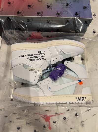 Virgil Abloh Archive (V.A.A.) × Nike Air Jordan 1 Retro High OG "Alaska"