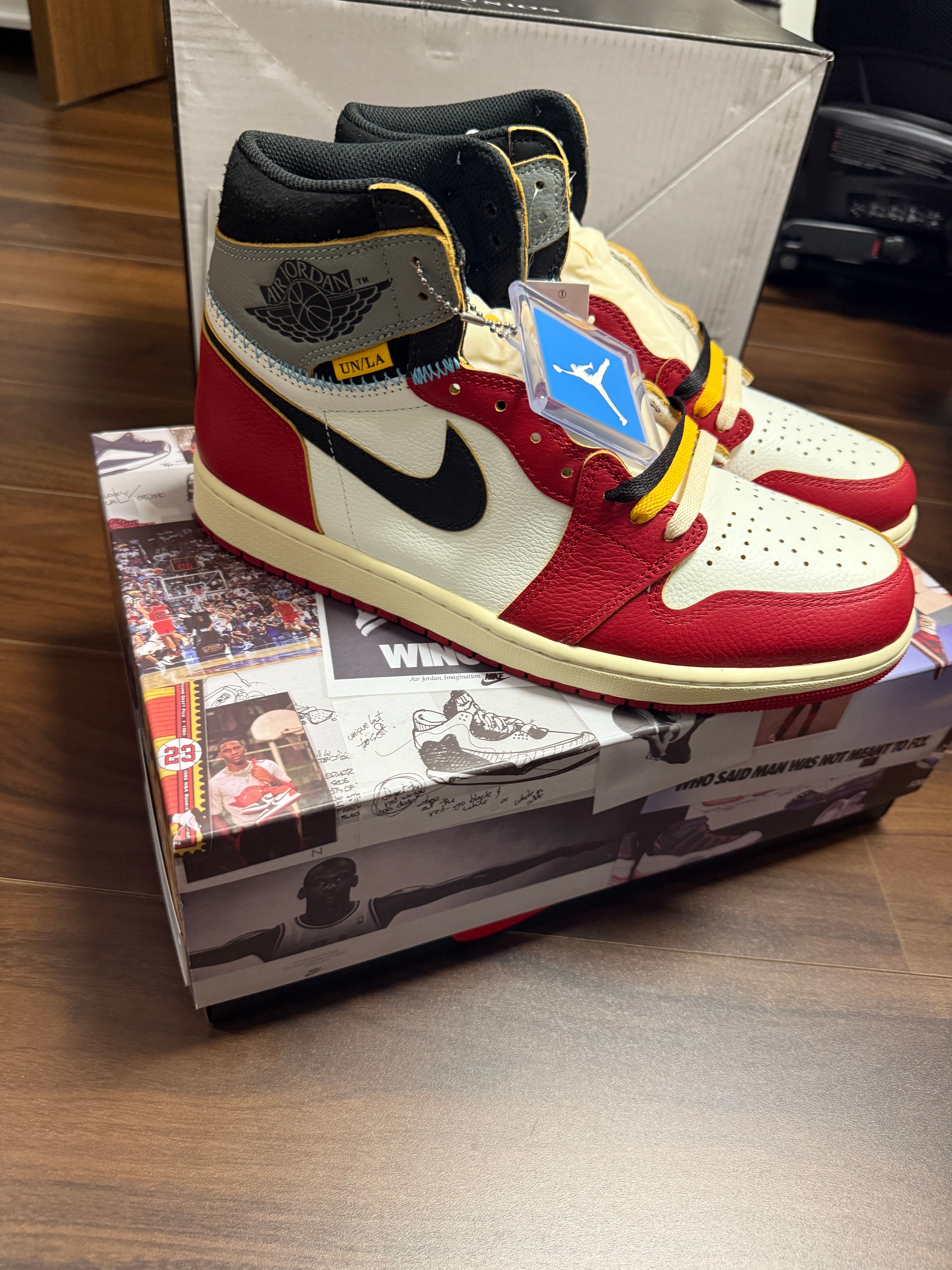 UNION × Nike Air Jordan 1 Retro High OG "Chicago/Shadow"