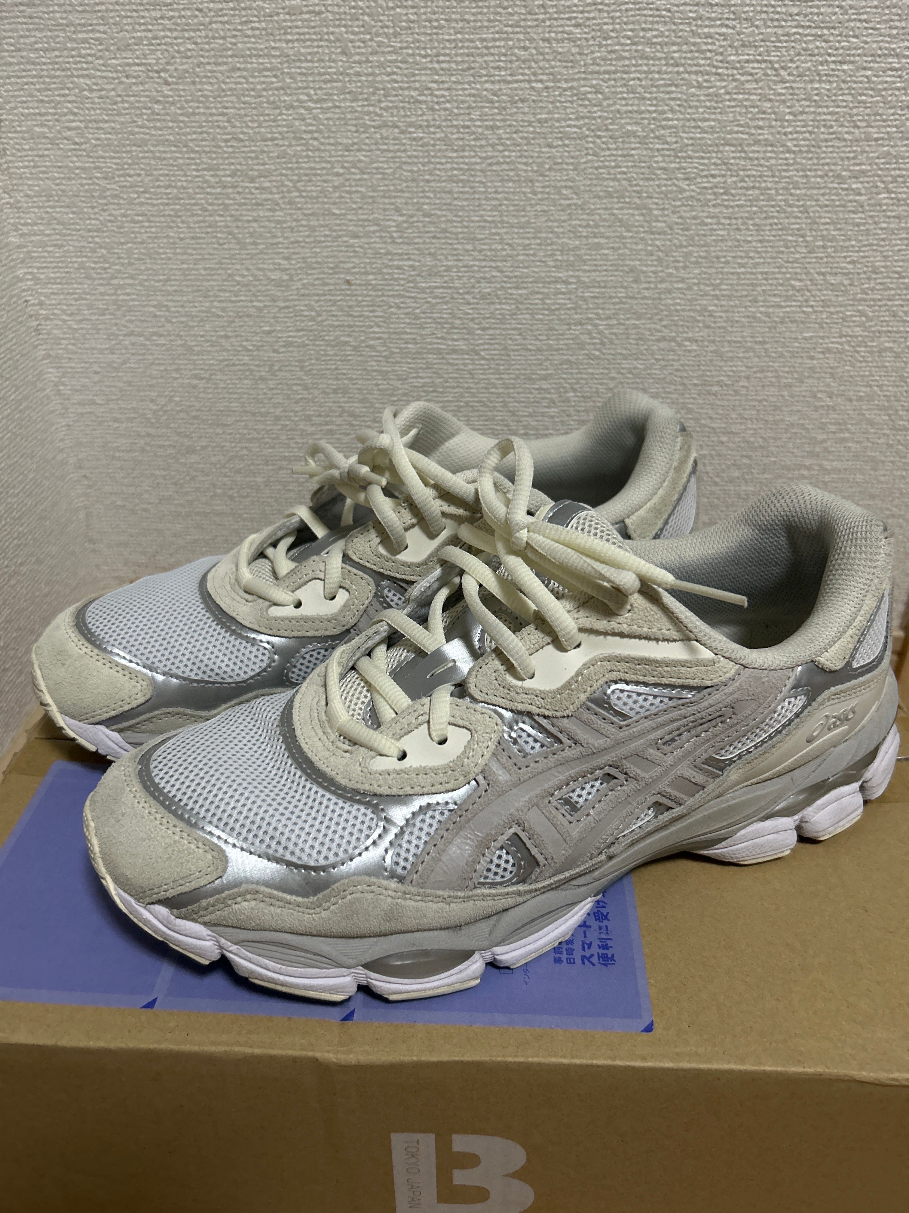 Asics Gel-NYC "White/Oyster Grey"