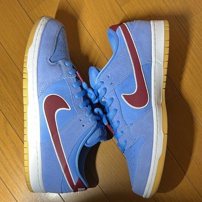 Nike SB Dunk Low Pro "Philadelphia Phillies/Valor Blue and Team Maroon"
