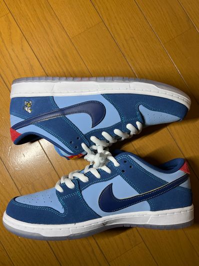 Why So Sad? × Nike SB Dunk Low "Coastal Blue/Speed Yellow-University Red"