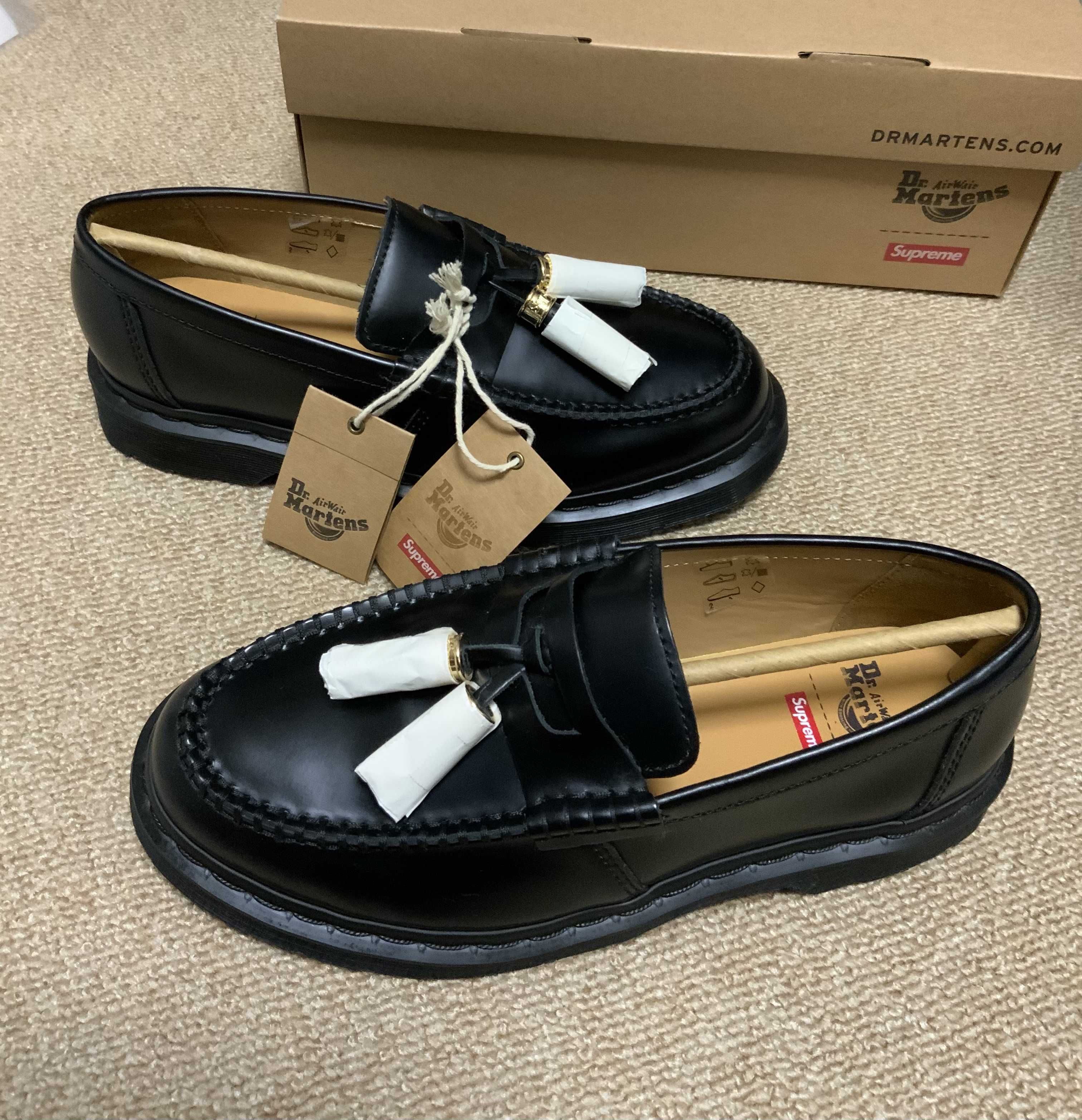 Supreme × Dr.Martens Penton Tassel Loafer "Black"