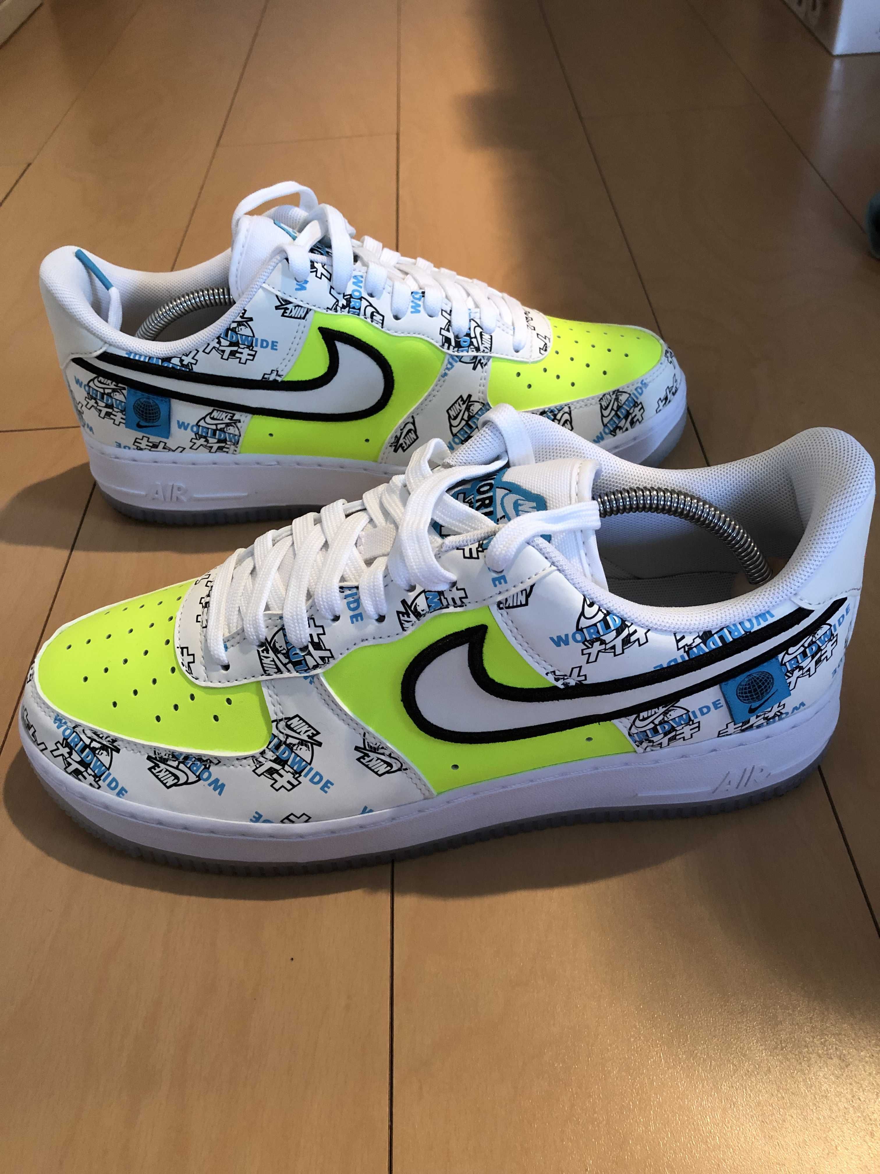 Nike World Wide Pack Air Force 1 Low White "KATAKANA"