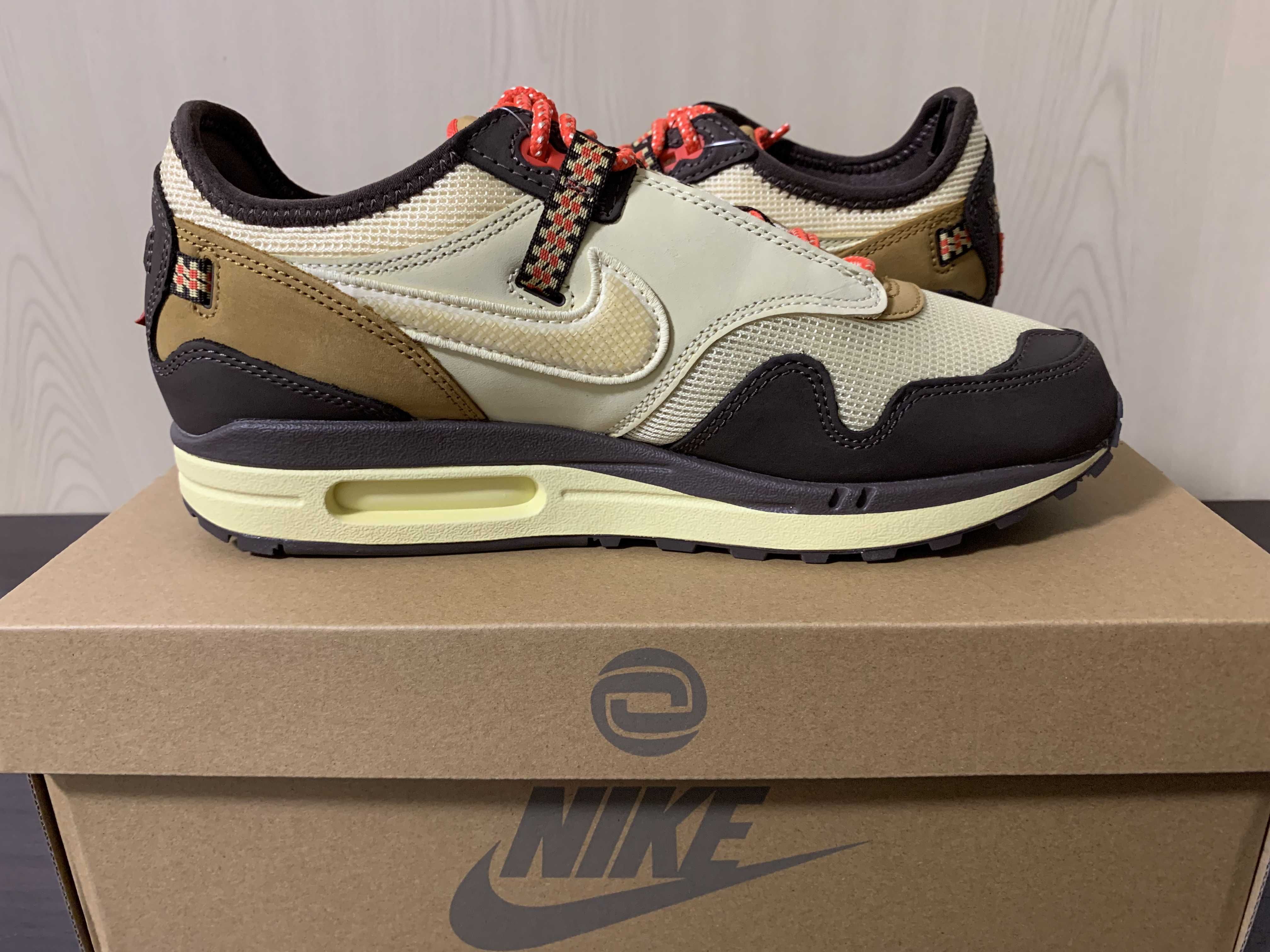 Travis Scott × Nike Air Max 1 "CACT.US Brown"