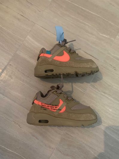 NIKE AIR MAX 90 OFF-WHITE DESERT ORE (TD)の新品/中古フリマ(通販