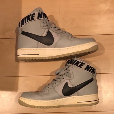 Nike Air Force 1 High "NBA Flat Silver"
