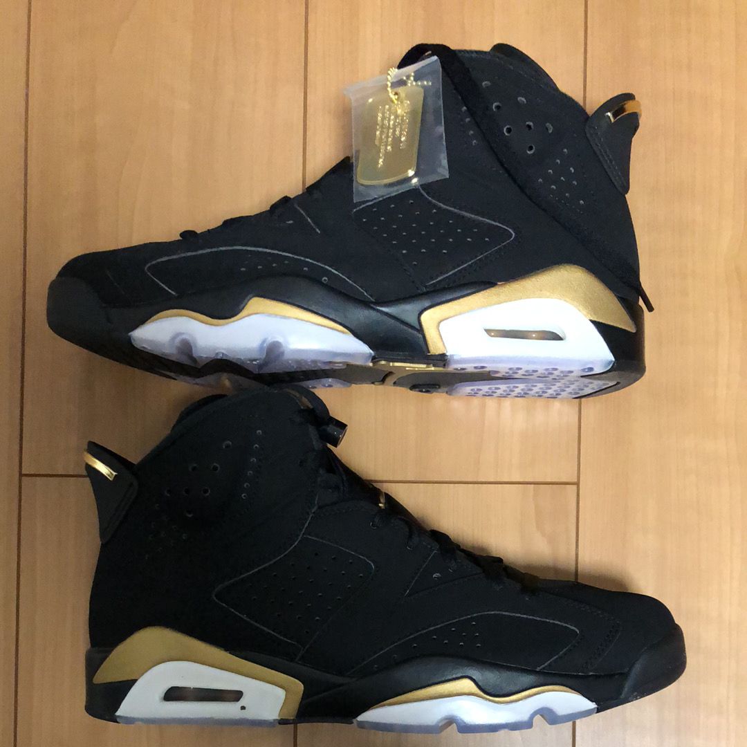 Nike Air Jordan 6 DMP "Black/Metallic Gold" (2020)