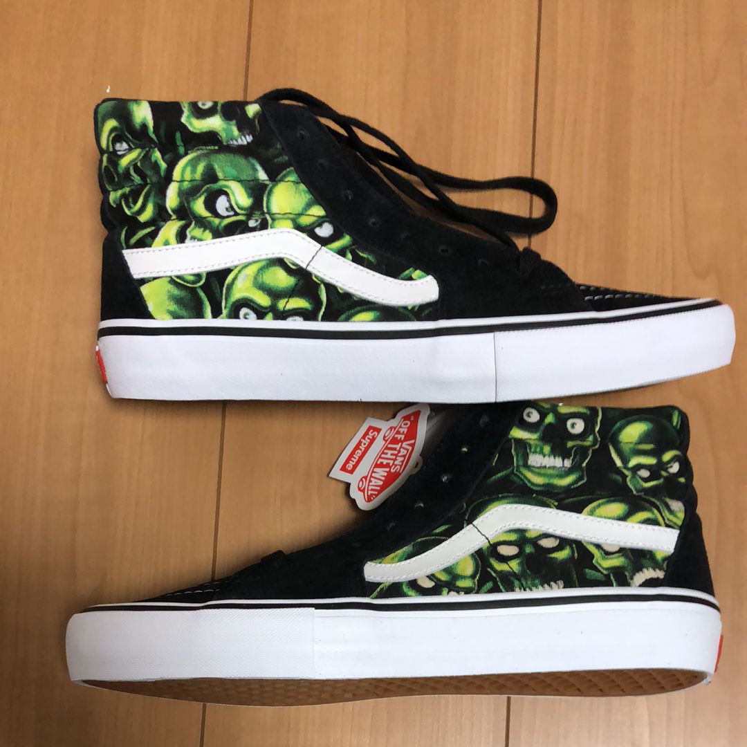 Vans Sk8-Hi Supreme Skull Pike "Green"