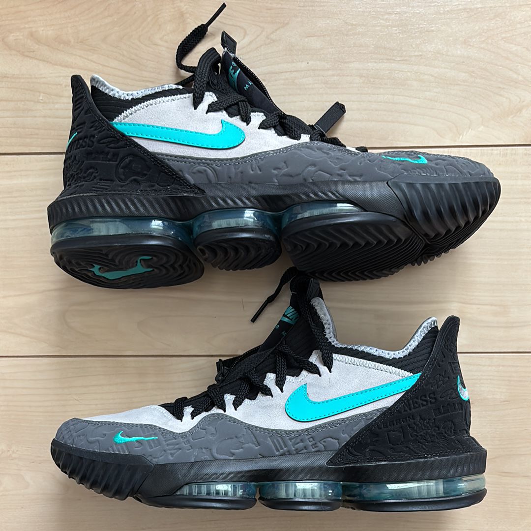 atmos × Nike LeBron 16 "Clear Jade"
