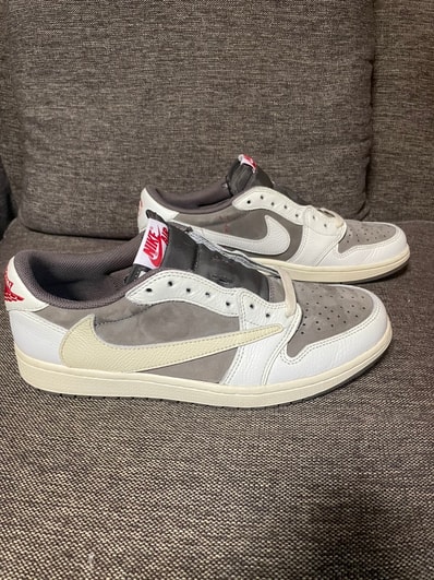 Travis Scott × Nike Air Jordan 1 Low OG SP "Reverse Mocha/Sail and Ridgerock"