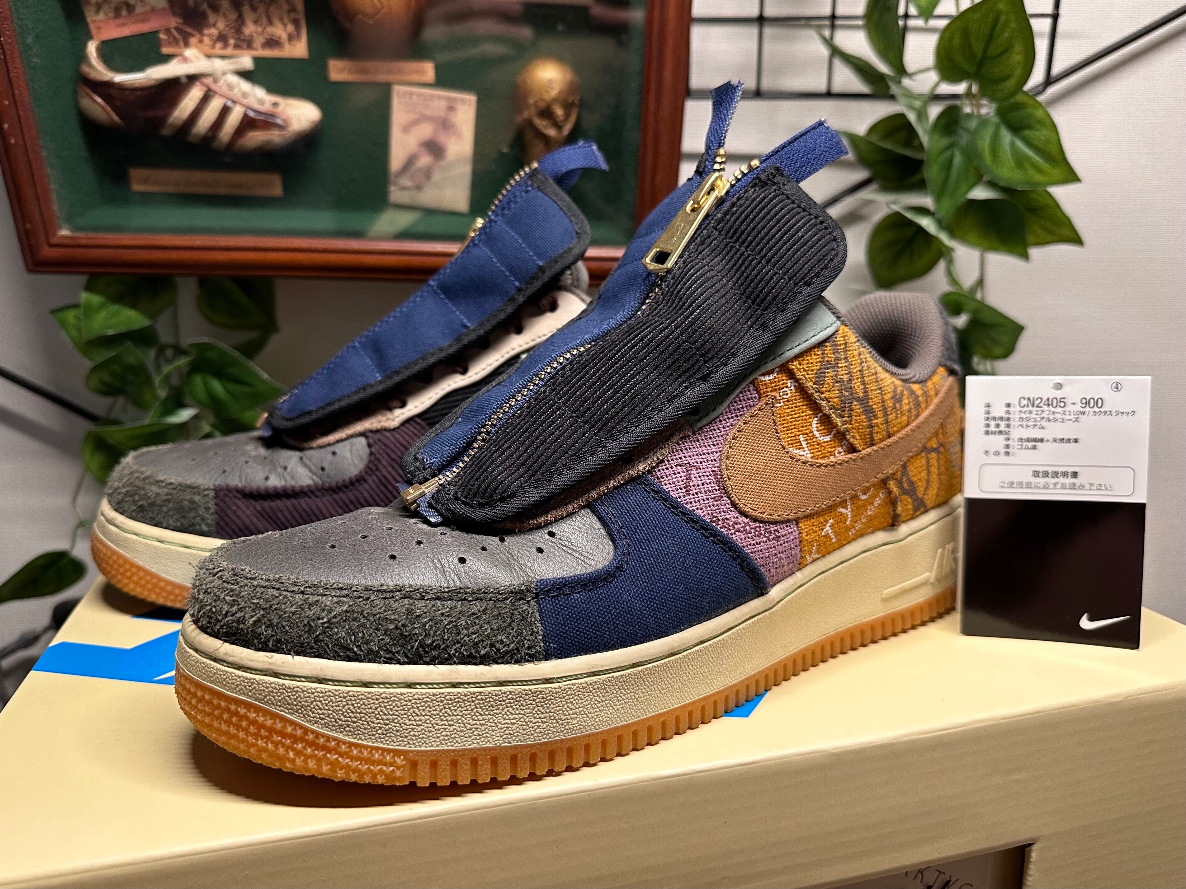 Travis Scott × Nike Air Force 1 Low Cactus Jack "Multi Color"