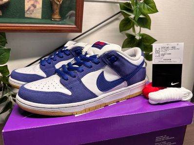 Nike SB Dunk Low "Los Angeles Dodgers/Deep Royal Blue"