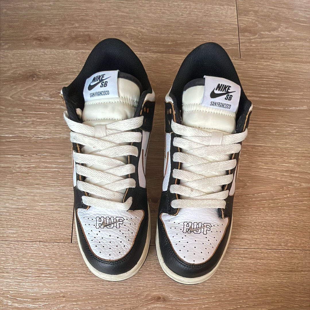 HUF × Nike SB Dunk Low "San Francisco"