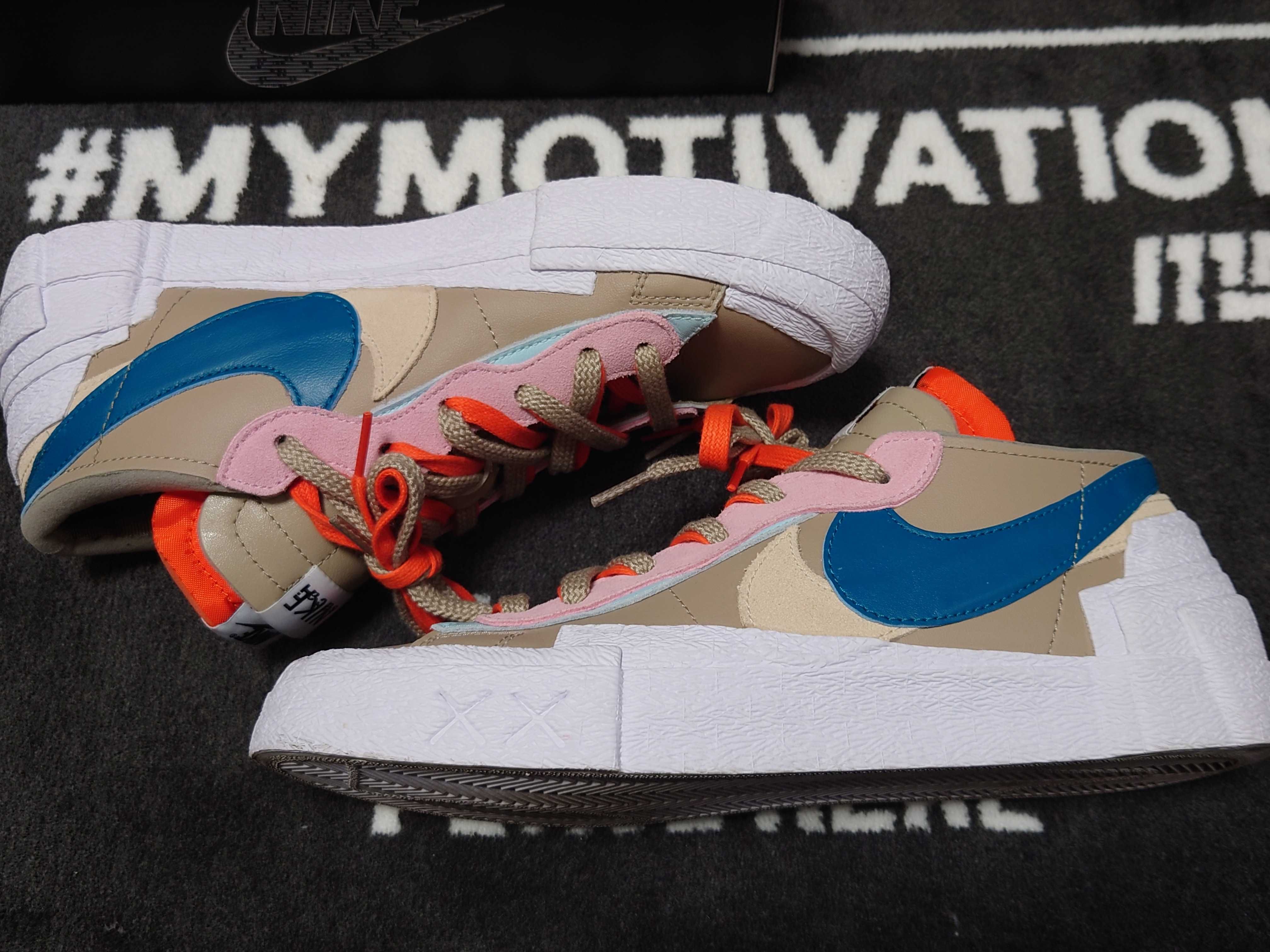 KAWS × sacai × Nike Blazer Low "Reed"