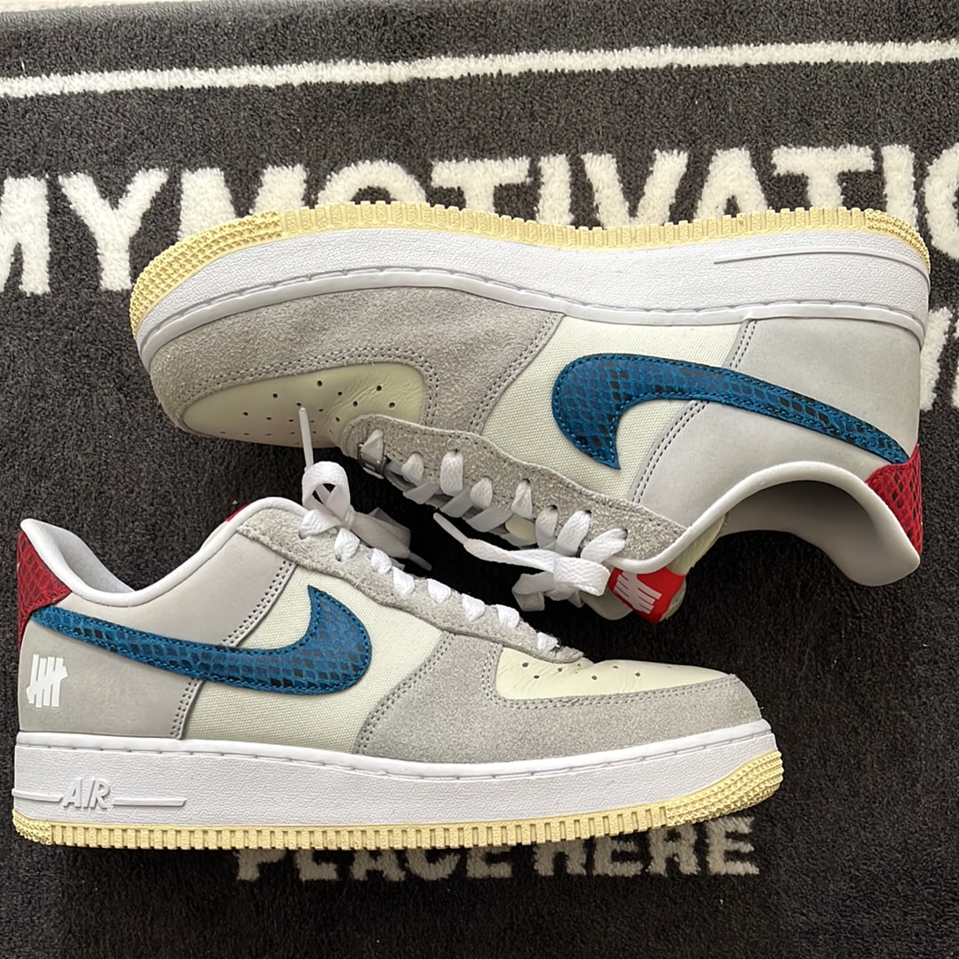 UNDEFEATED × Nike Air Force 1 Low "White"