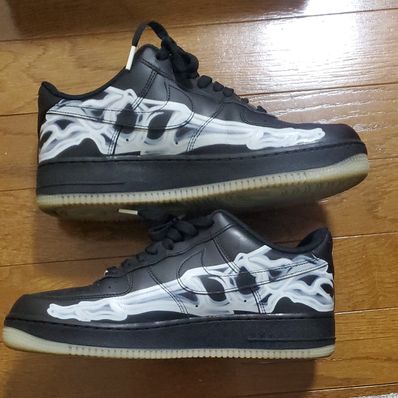 Nike Air Force 1 Low "Black Skeleton"