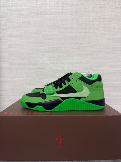 Travis Scott × Nike Jordan Jumpman Jack CJ1 T-Rexx "Green Spark"