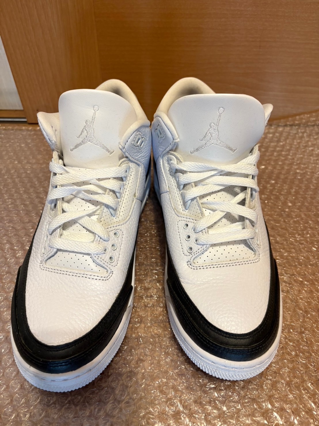 Fragment × Nike Air Jordan 3 "White/Black"