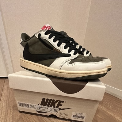 Travis Scott × Nike Air Jordan 1 Low OG SP "Reverse Olive"