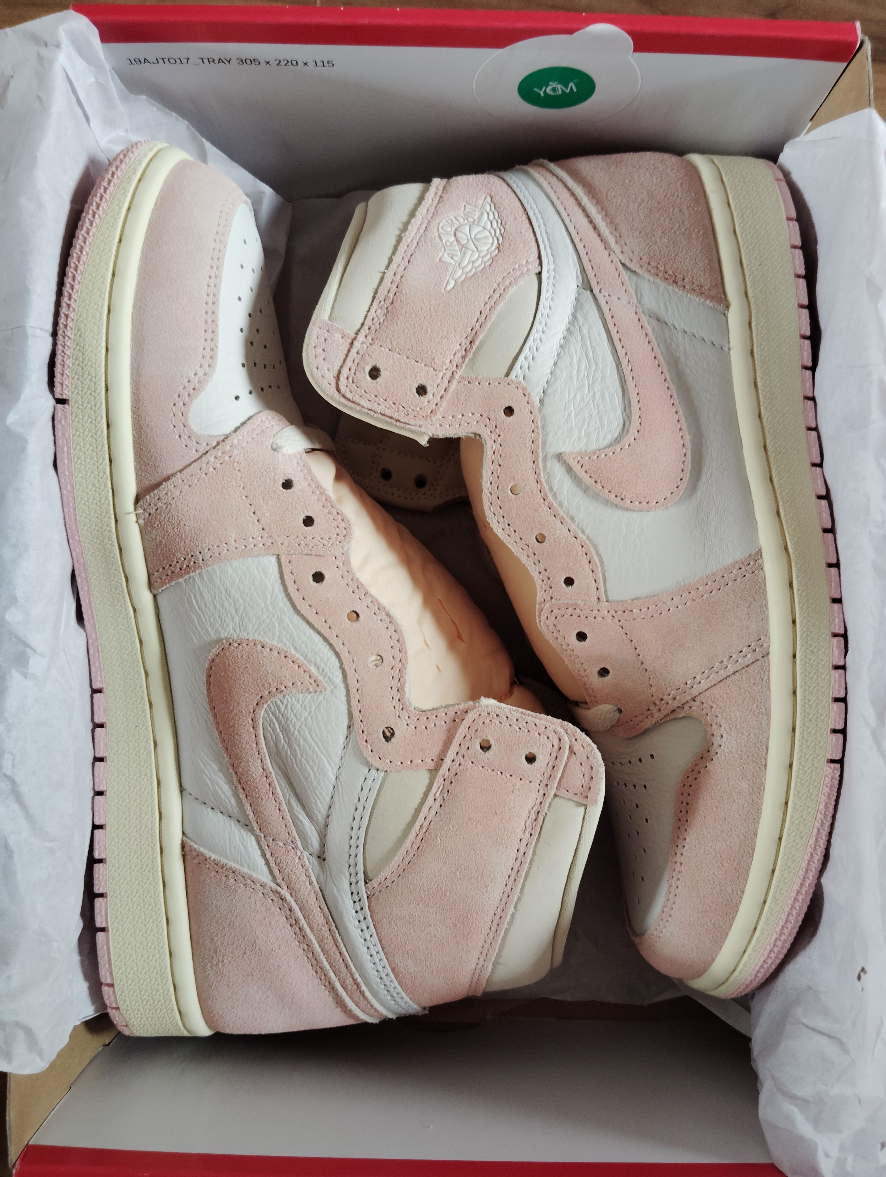 Nike Women's Air Jordan 1 Retro High OG "Washed Pink"
