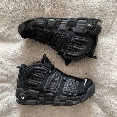 Supreme × Nike Air More Uptempo "Black"
