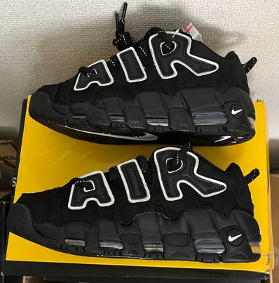 AMBUSH × Nike Air More Uptempo Low "Black and White"