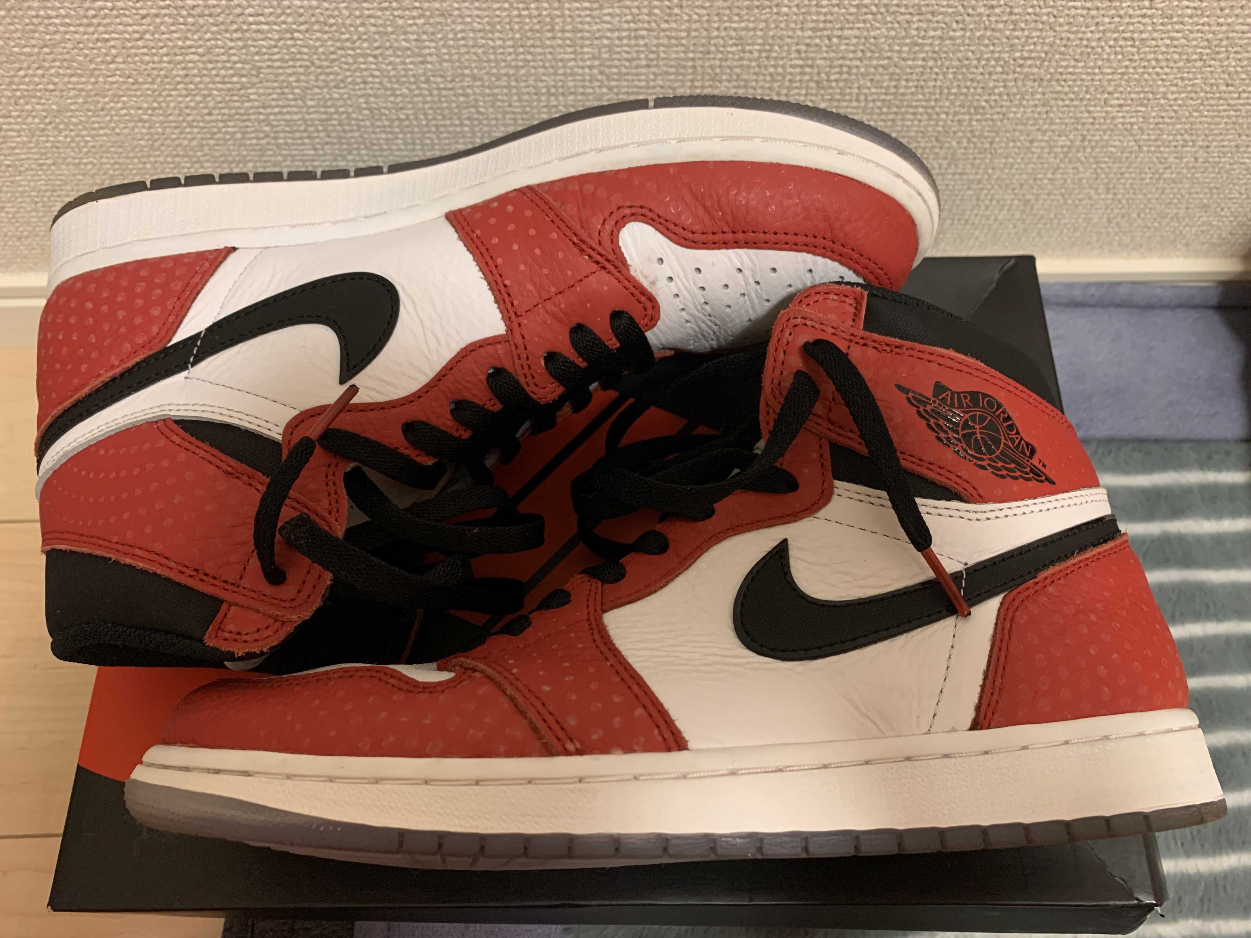 Spiderman × Nike Air Jordan 1 Origin Story "Gym Red/White/Photo Blue/Black"