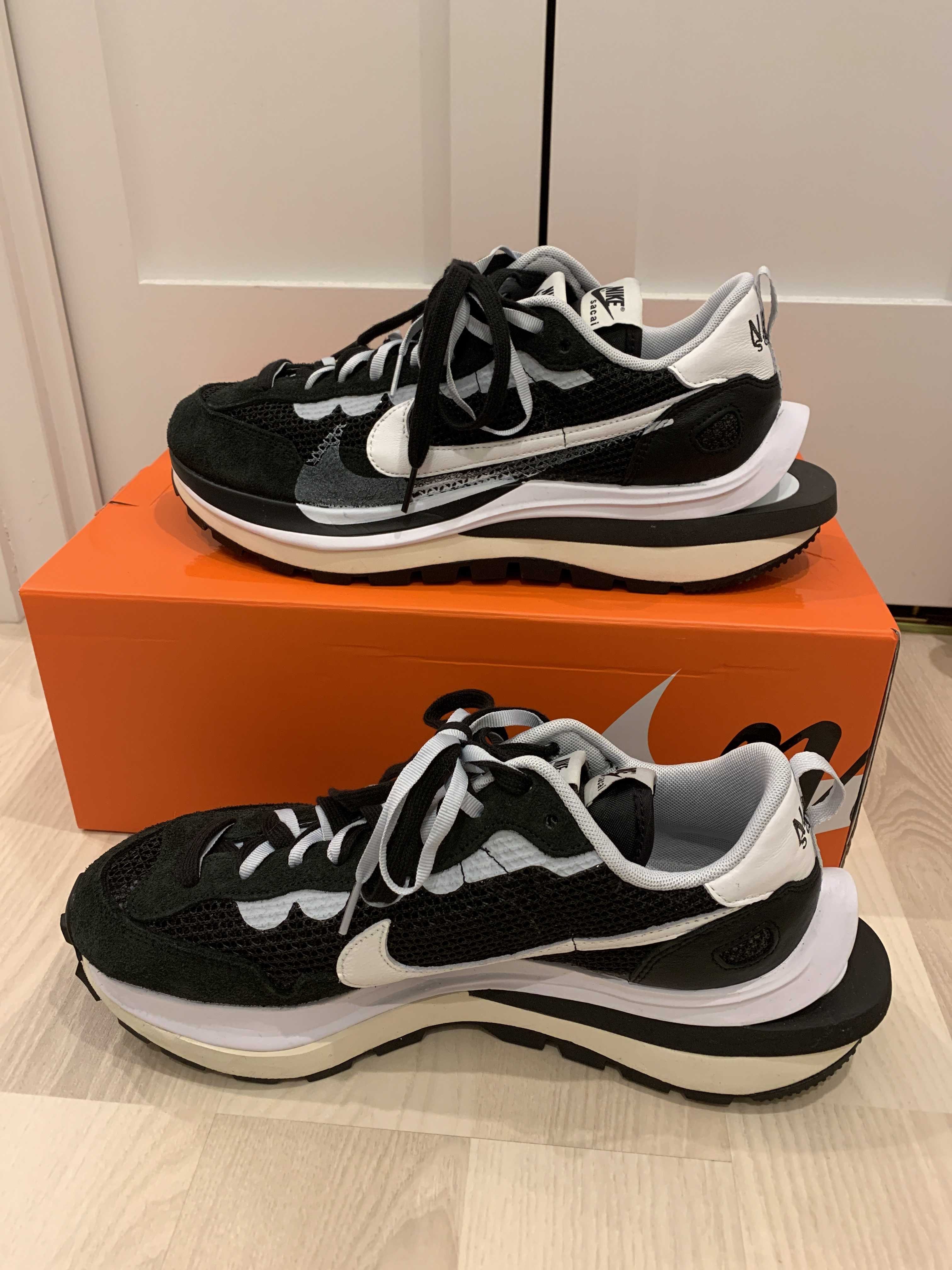 sacai × Nike Vapor Waffle "Black and White"