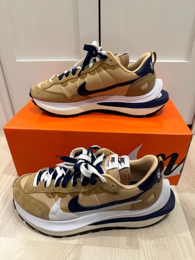 Sacai × Nike Vapor Waffle "Sesame And Blue Void"