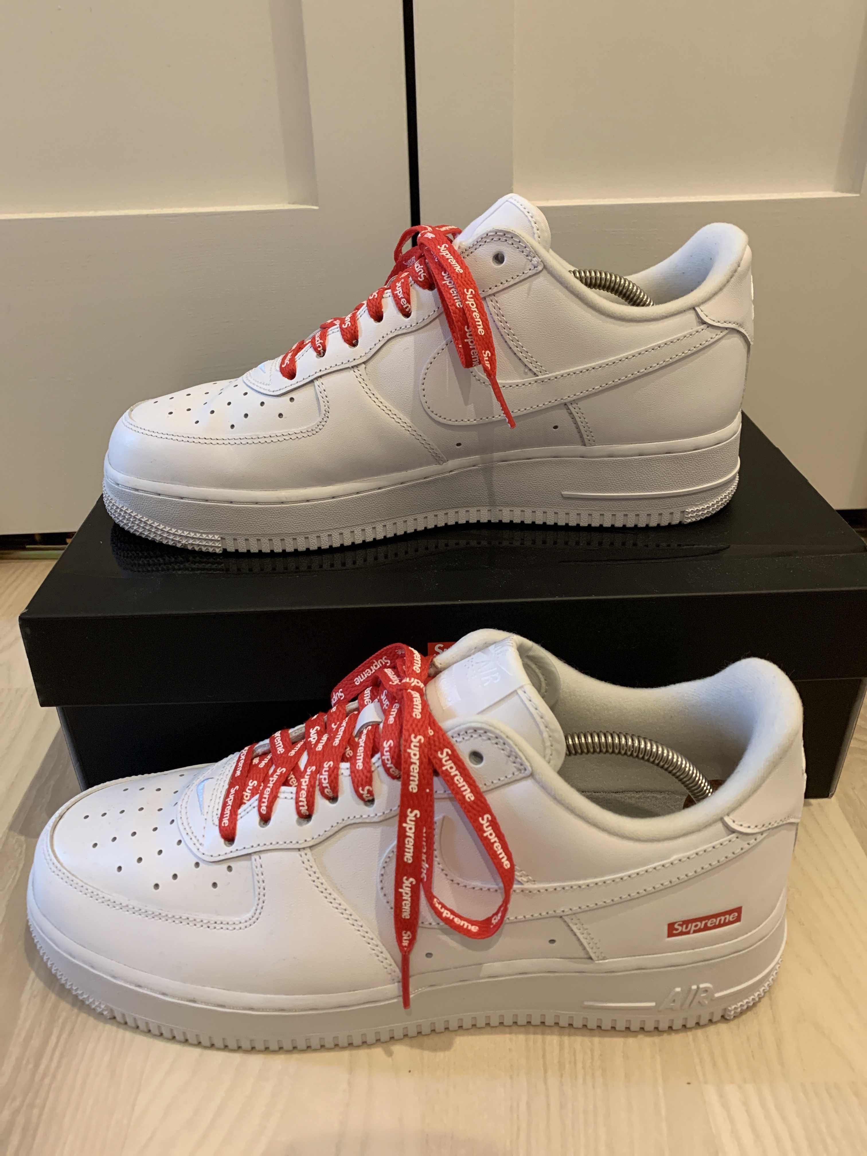 Supreme × Nike Air Force 1 Low "White"