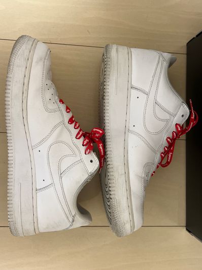 Supreme × Nike Air Force 1 Low "White"