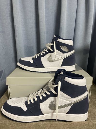 Nike Air Jordan 1 High OG CO.JP "White/Midnight Navy" (2020)(ブリーフケースなし)