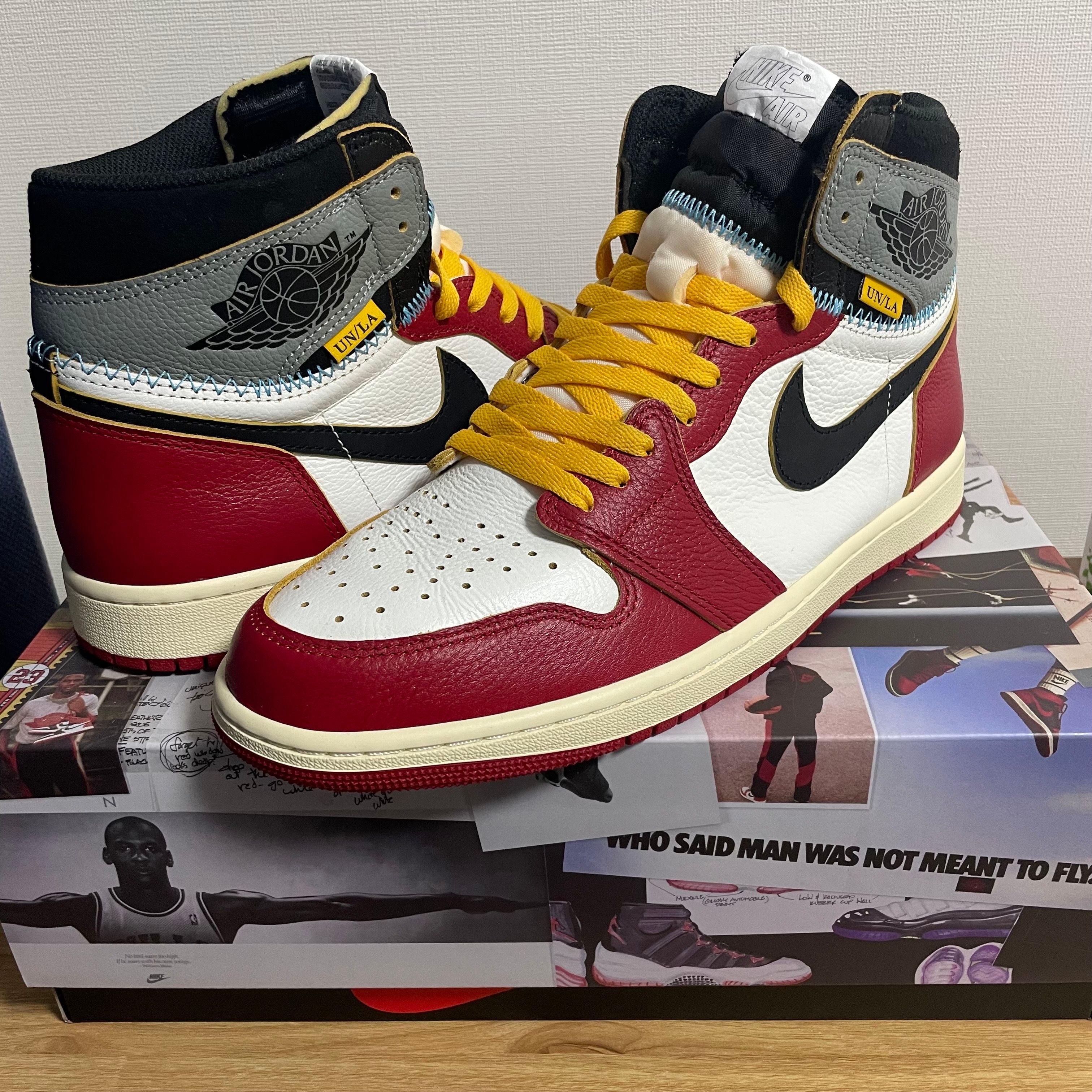 UNION × Nike Air Jordan 1 Retro High OG "Chicago/Shadow"