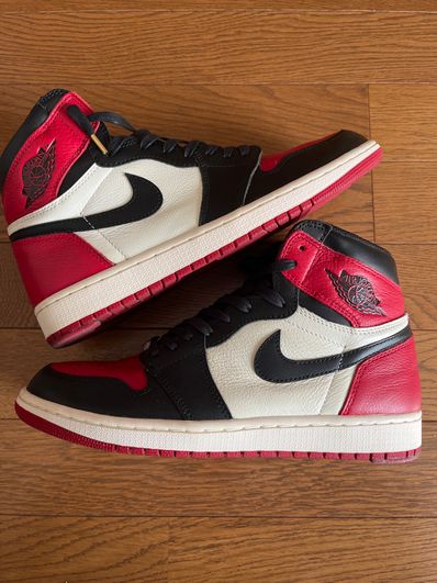 Nike Air Jordan 1 Retro High OG "Bred Toe"