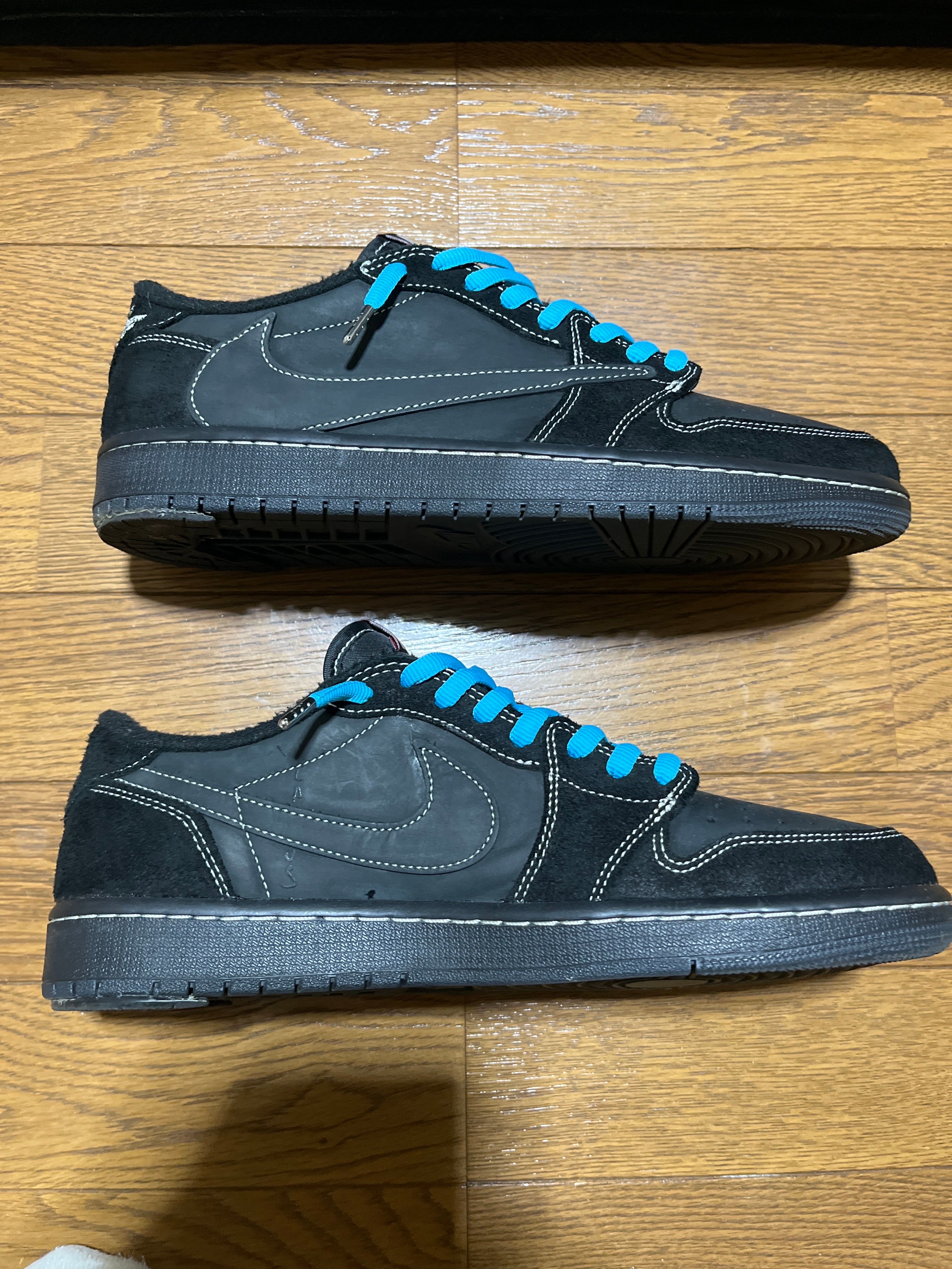 Travis Scott × Nike Air Jordan 1 Low OG SP "Black Phantom"